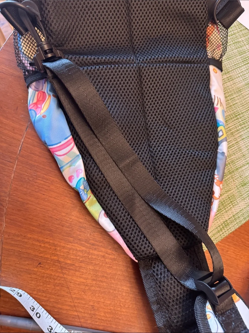 Hello Kitty & friends ,Pink Yellow Multicolor Character Sling Bag. NWOT